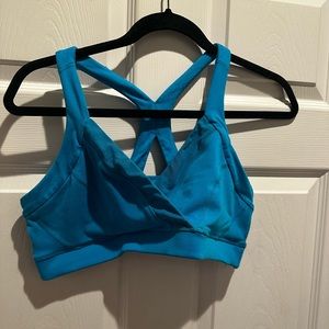 Zella: blue sports bra